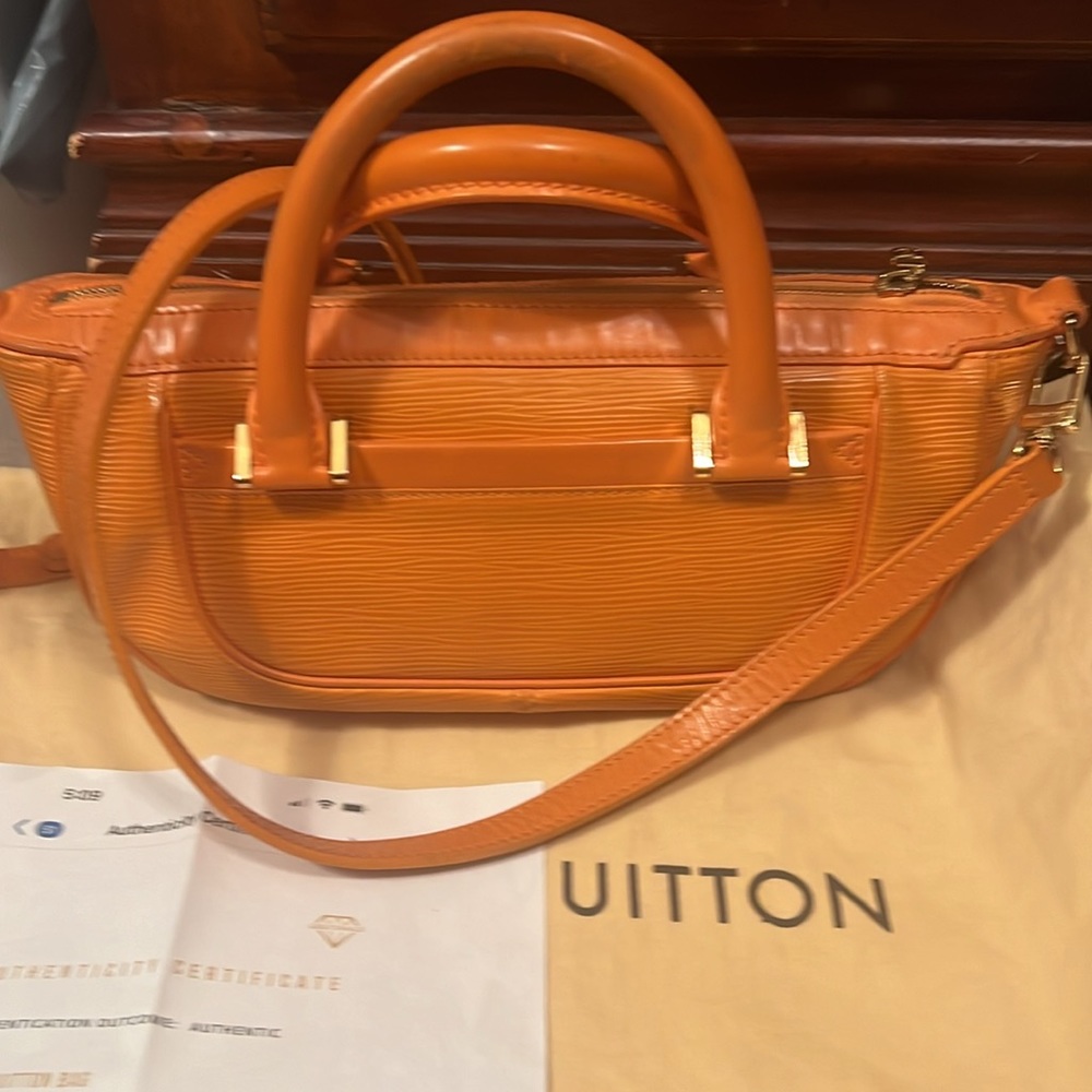 Lv Two Way Bag With Certificate Of Authenticity - image 3